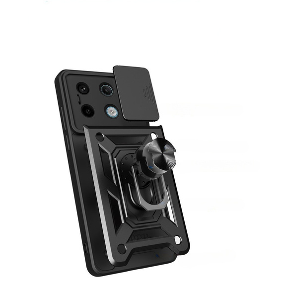 Pouzdro pro Xiaomi Redmi Note 13 Pro 5G, CamShield Slide, černé