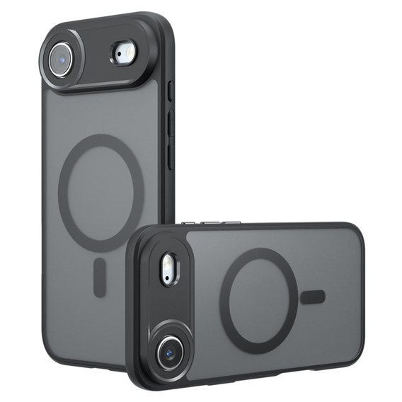 Matné pouzdro pro iPhone Air, pro MagSafe, s ochranou fotoaparátu, černé
