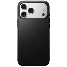 Pouzdro Nomad pro iPhone 17 Pro, moderní kožené pouzdro, černé