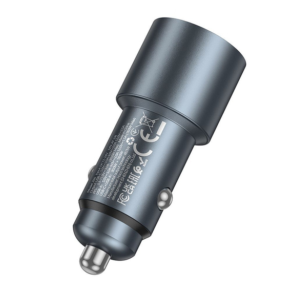 Autonabíječka Hoco Z60 se dvěma porty a rychlým nabíjením 48 W