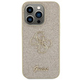 Pouzdro GUESS Fixed Glitter Big 4G Logo pro iPhone 15 Pro
