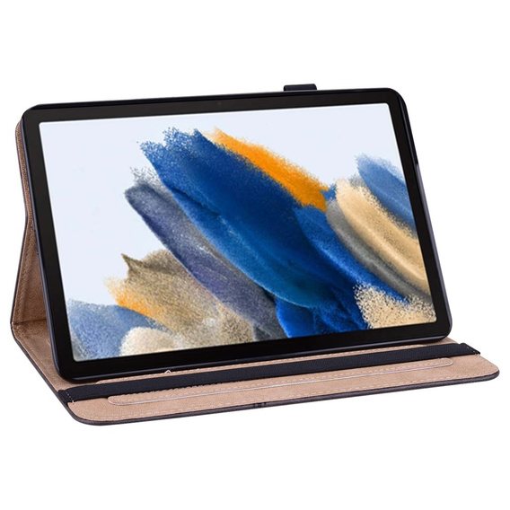 Pouzdro pro Samsung Galaxy Tab A9, Classic, s prostorem pro stylus, černé