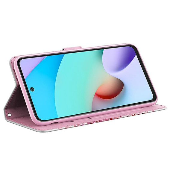 Klopové pouzdro pro Xiaomi Redmi 13C / Poco C65, Wallet, Marble modré
