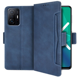 Klopové pouzdro pro Xiaomi 11T / 11T Pro, Card Slot, modré