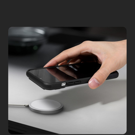 Pouzdro pro iPhone 15 Pro, obrněné Nillkin, CamShield Pro, černé