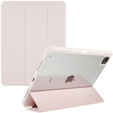 Pouzdro pro iPad Pro 12.9" 2022/2021/2020 (6/5/4 gen.), Smartcase Hybrid, se slotem na stylus, růžové