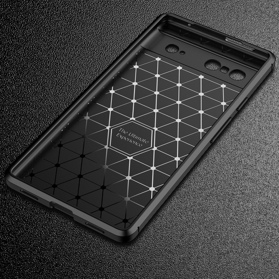 Pouzdro pro Google Pixel 7, Carbon Gel, černé