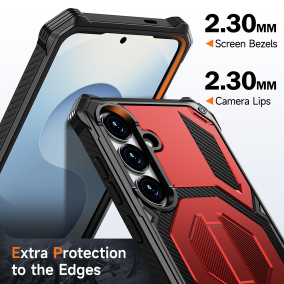 Ochranné pouzdro s podstavcem kompatibilní s MagSafe pro Samsung Galaxy S25 FE