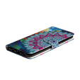 Klopové pouzdro pro Samsung Galaxy A51, Wallet, Mandala Flower