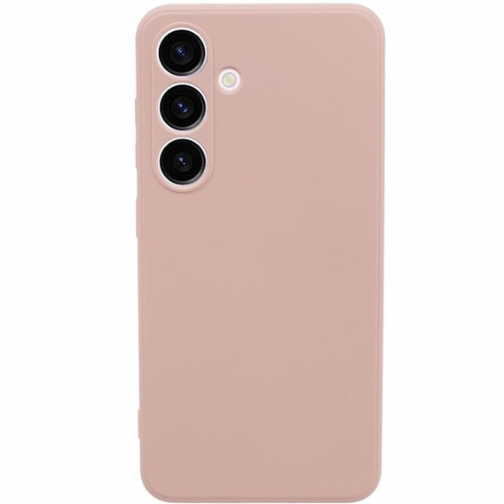 Pouzdro pro Samsung Galaxy S24+ Plus, Silicone Lite, růžové
