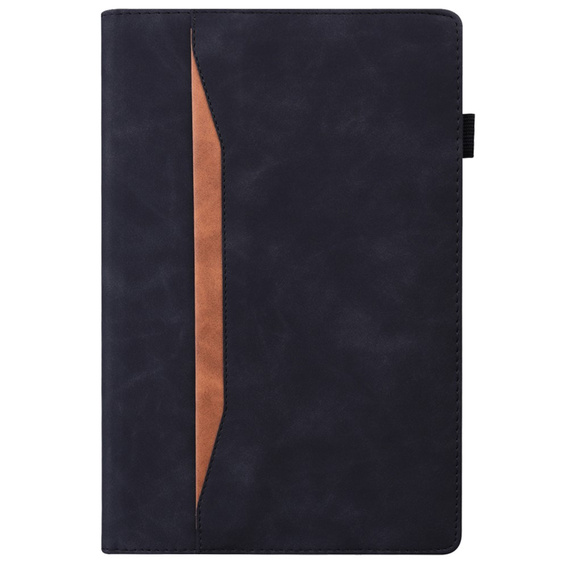 Pouzdro pro Samsung Galaxy Tab S10 FE+ Plus, Classic, s prostorem pro stylus, černé