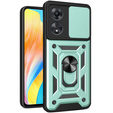 Pouzdro pro Oppo A98 5G, CamShield Slide, zelený