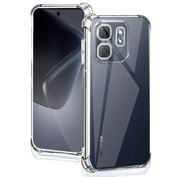 Pouzdro pro Infinix Hot 50i 4G, Dropproof, průhledné