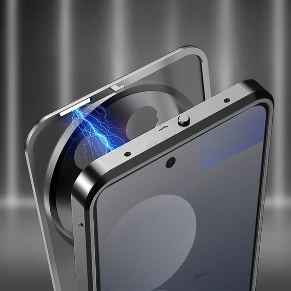 Pouzdro pro Nothing Phone 3a Pro, Frame Case, šedé