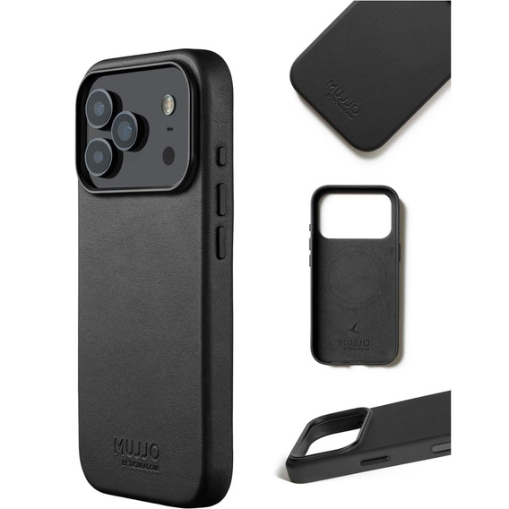 Kožené pouzdro Mujjo MagSafe pro iPhone 17 Pro Max