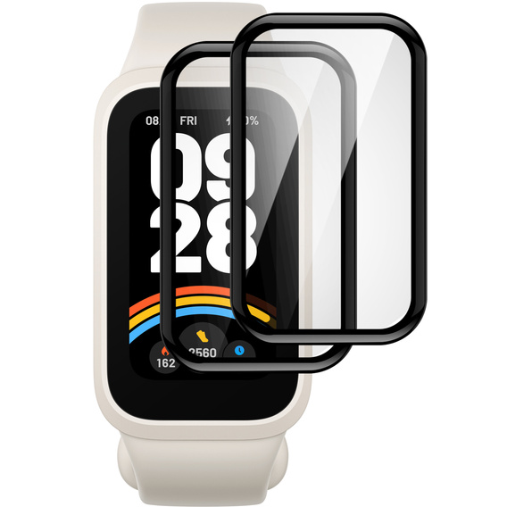 2x hybridní sklo ERBORD pro Xiaomi Smart Band 9 Active