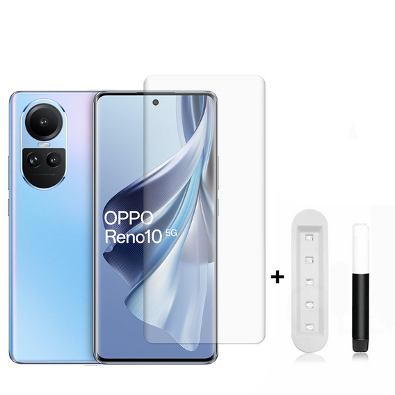 UV tvrzené sklo pro Oppo Reno 10 / 10 Pro