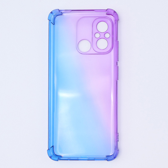Pouzdro pro Xiaomi Redmi 12C, Gradient Dropproof, Fialová / modrá