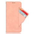 Klopové pouzdro pro Oppo Reno 13, Card Slot, růžové
