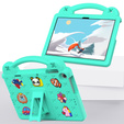 Dětské pouzdro pro Lenovo Tab M10 10.1 Gen 3 TB-328FU/TB-328XU, Cute Patterns, se stojánkem, zelené