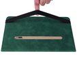 Pouzdro pro Lenovo Tab P11 Pro Gen 2, Wallet Pen Slot, zelené