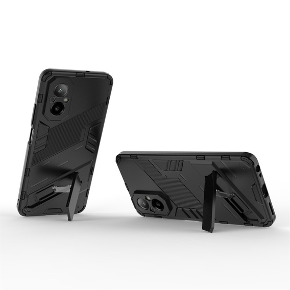 Pouzdro pro Realme C67, Military kickstand, černé