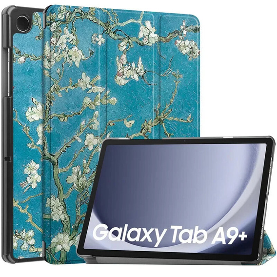 Pouzdro pro Samsung Galaxy Tab A9+ Smartcase, Smartcase, sakura