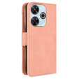 Klopové pouzdro pro Xiaomi Redmi 13, Card Slot, růžové
