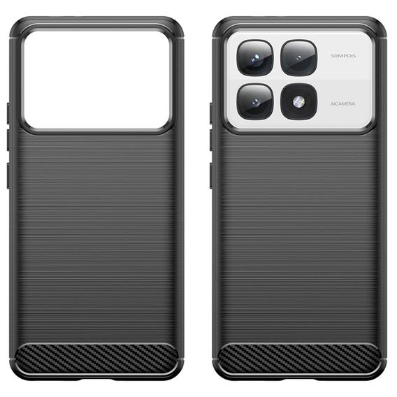 Pouzdro pro Xiaomi 14T Pro, Carbon, černé