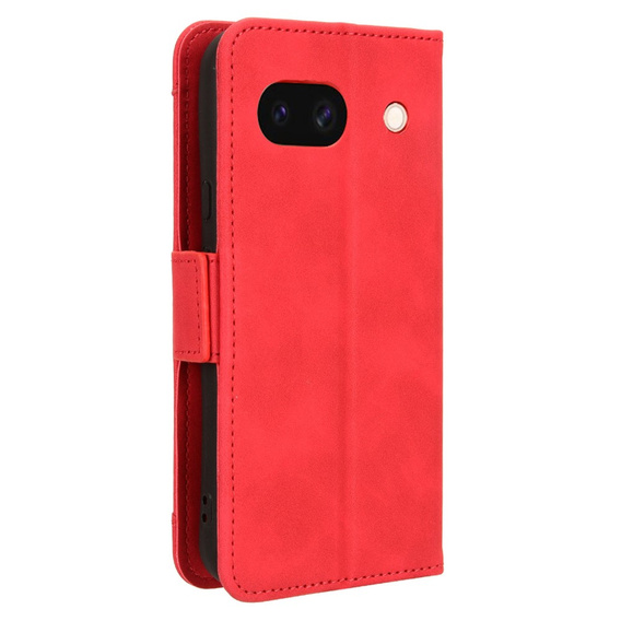 Klopové pouzdro pro Google Pixel 8A, Card Slot, červené