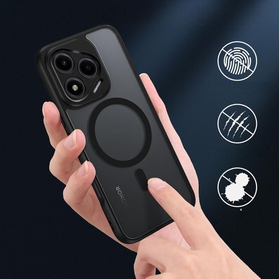 Pouzdro pro Honor 400 Lite, pro MagSafe, ERBORD Matt Case, černý
