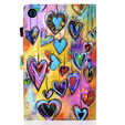 Pouzdro pro Lenovo Tab M10 Plus 10.6 Gen 3 125F/128F, hearts