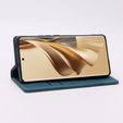 Pouzdro pro Oppo Reno 10 / 10 Pro, ERBORD Vintage peněženka s klopou, modré