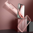 Pancéřové pouzdro pro iPhone 11, Dexnor Full Body, růžové rose gold