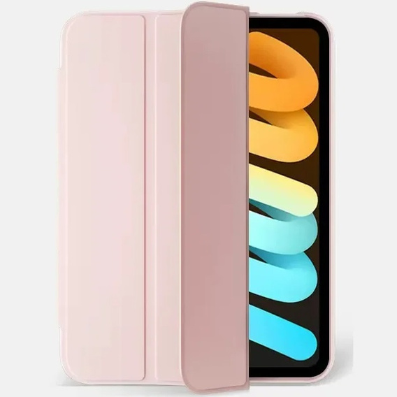 Pouzdro pro iPad mini 8.3" 2021 (6 gen.) / iPad mini 8.3" 2024 (7 gen.), Smartcase, růžové