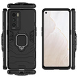 Pouzdro pro Realme GT Explorer Master, Kickstand Ring, černé