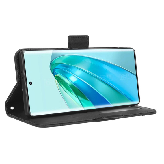 Klopové pouzdro pro Honor Magic 5 Lite 5G, Card Slot, černé