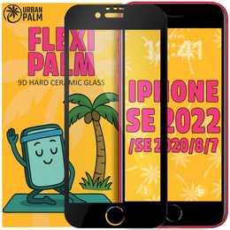 Keramické sklo 9D Flexi Palm pro iPhone SE 2022 / SE 2020 / 8 / 7