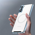 Ochranné pouzdro na fotoaparát pro Samsung Galaxy S21 FE 5G, CamShield MagSafe, transparentní / modré