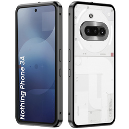 Pouzdro pro Nothing Phone 3A, Frame Case, šedé