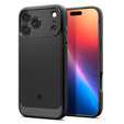 Spigen Rugged Armor MagSafe pouzdro pro iPhone 17 Pro Max, matně černé