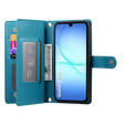 Flipové pouzdro Wallet Zipper Pocket pro Samsung Galaxy A17 5G, Wallet Zipper Pocket, modré