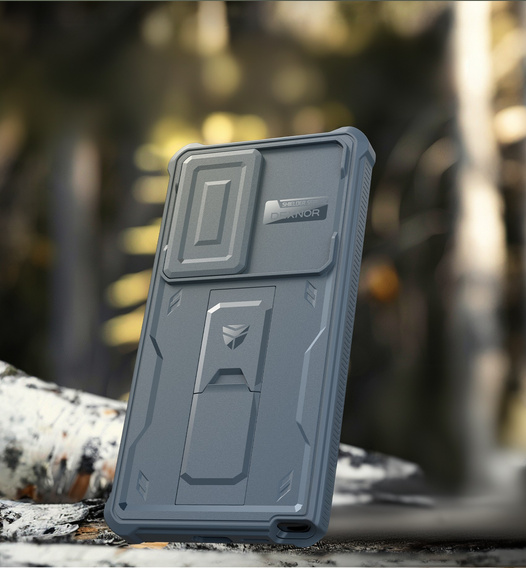 Pancéřové pouzdro pro Samsung Galaxy S25 Ultra, Dexnor Full Body (Two Frames), námořnicky modré