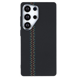Pouzdro pro Samsung S25 Ultra, Carbon Fiber MagSafe, černé