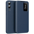 Flipové pouzdro pro Samsung Galaxy S25 Edge, Smart View Wallet, modré