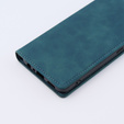 Pouzdro pro Oppo A78 4G, ERBORD Vintage peněženka s klopou, modré