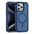 Pouzdro s rámečkem pro iPhone 15 Pro Max, pro MagSafe, modré