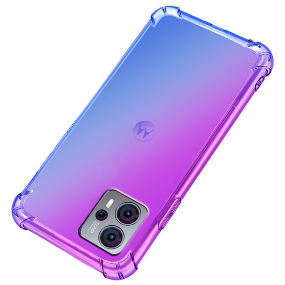 Pouzdro pro Motorola Moto G23 / G13 4G, Gradient Dropproof, Fialová / modrá