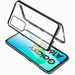 Pouzdro pro Samsung Galaxy A16, Magnetic Dual Glass, černé