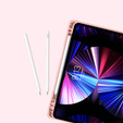 Pouzdro + klávesnice iPad Air 10.9 4 2020 / 5 2022, Touchpad, růžové rose gold
